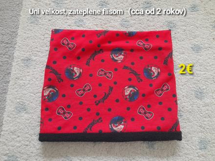 Zatepleny nakrcnik miraculous, takko,98