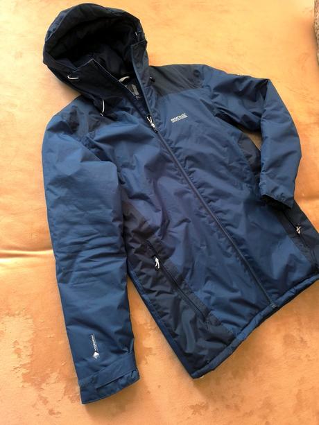 Outdoorová modrá zimná bunda, regatta,s