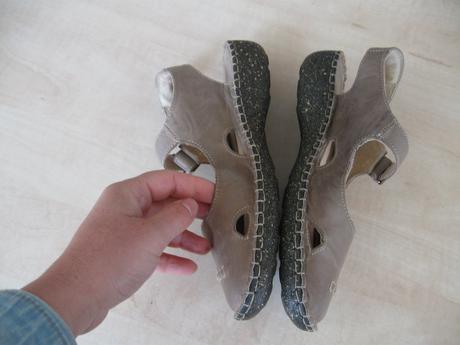 Dámske polosandále, 37/38, 37