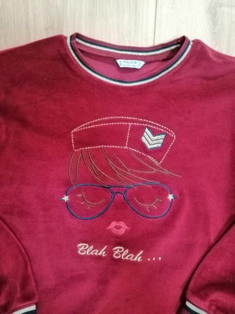 Mikinka plyšová, mayoral,128