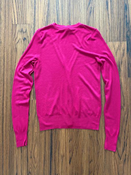 Tenký svetrík sýto ružová, mango,m