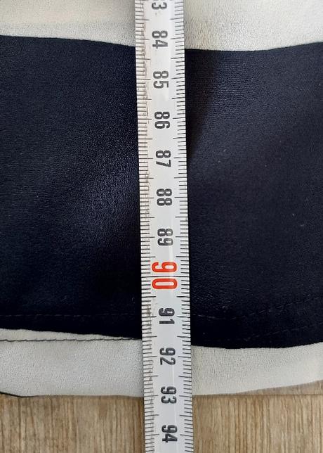 Pásikavé modrobiele šaty, esmara,40