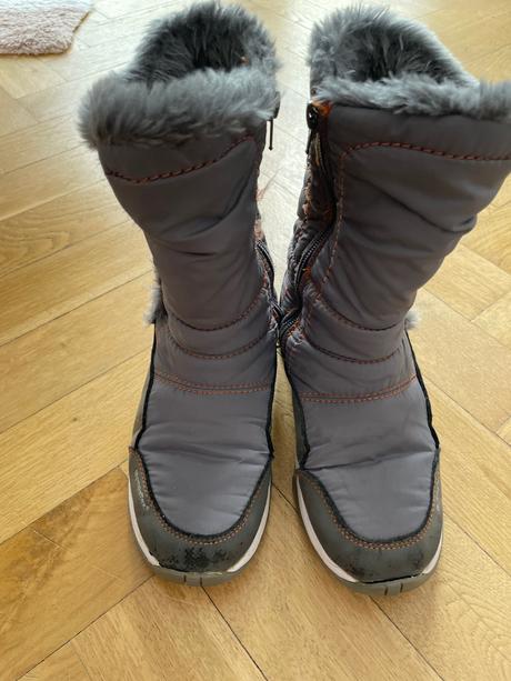Zimne cizmy/snehule,vel. 32, sive, richter, richter,32