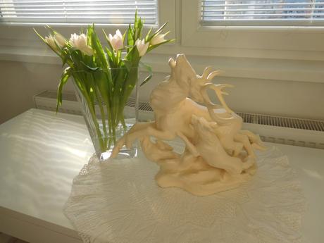 Štvanice / hon na jelena / 50. léta l. lhota, 