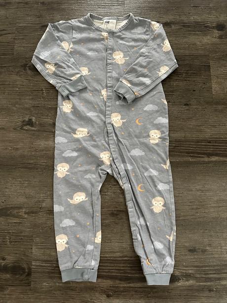 Pyžamko so sovičkami, h&m,92