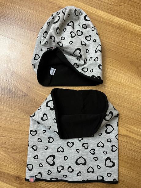 Čiapka+nakrčník podšité, 122