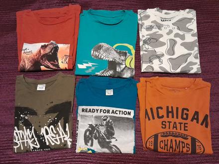 6x tričko, next,146