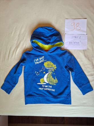 Hrubšia mikina s dinosaurom, kiki&koko,98