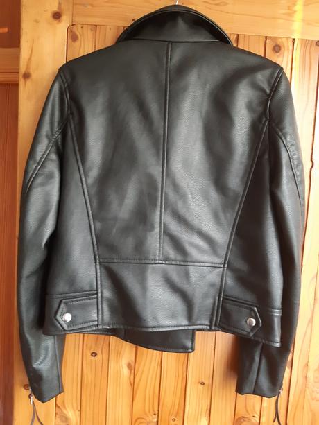 Koženna bunda, h&m,38