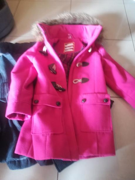 Balík zimných búnd, kabátov veľ 128 už ajs postou, 122–134