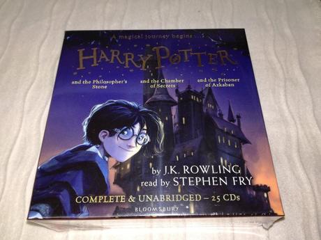 Cd harry potter complete & unabridged books 1-3,