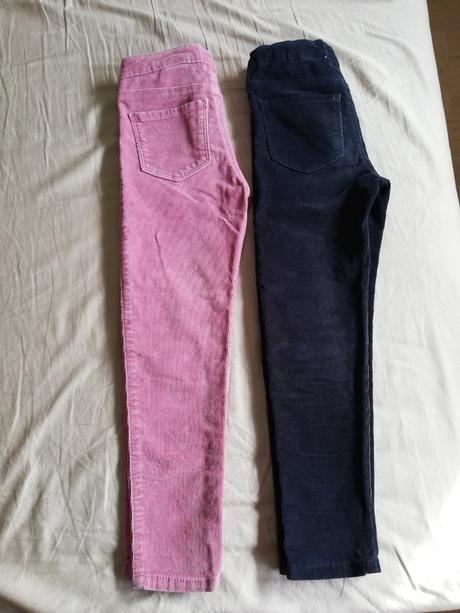 Menčestrové nohavice zara, zara,116