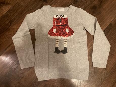 Vianočný pulovrík, 128