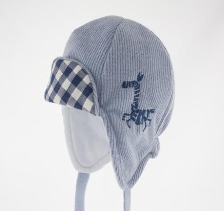 Zimná chlapčenská čiapka pupill marti modrá, pupill,62 / 68 / 74 / 80 / 86