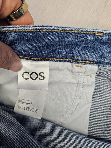 Riflová sukňa cos veľkosť 42, cos,l