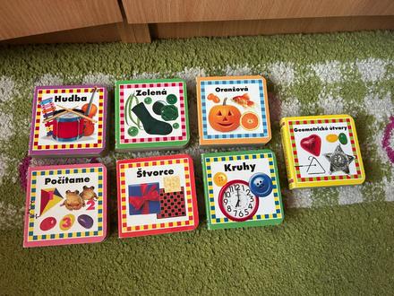 Sada 7 ks mini knižiek, 