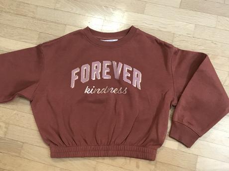 Hnedá mikina hm, h&m,134