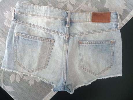 Riflové šortky xs/s, h&m,xs