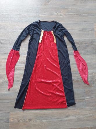 Upírka / kráľovná karnevalový kostým 134-146, 