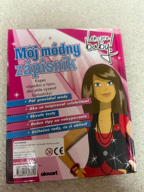 Moj modny zapisnik knižka, 