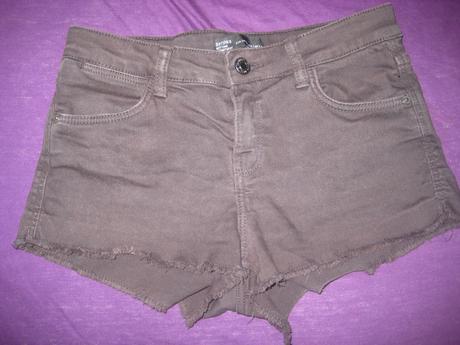 Riflove sortky, bershka,s