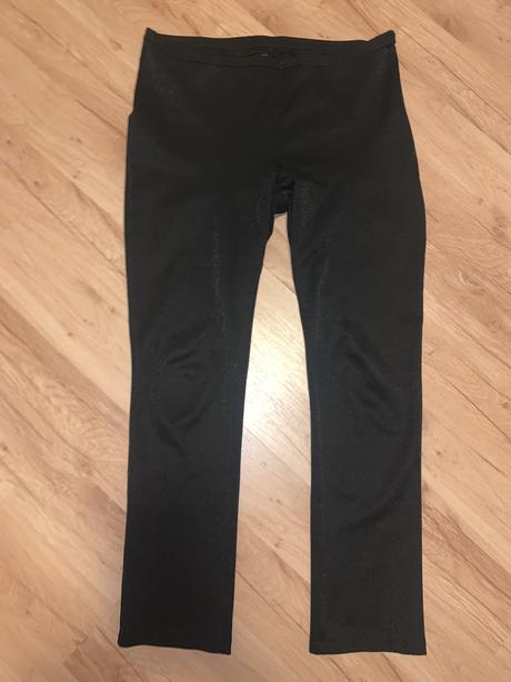 Lurexové legínové nohavice benetton m, benetton,38 / m