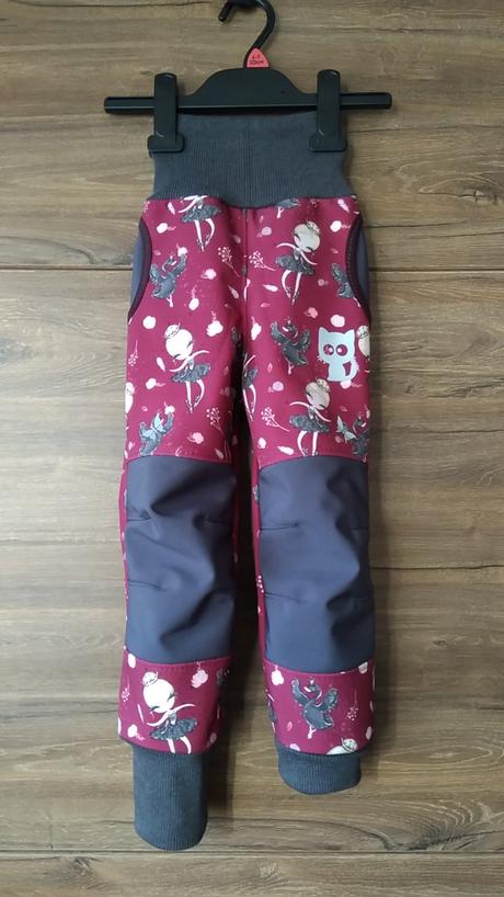 Softshellky s reflexnym prvkom kombin., 62 - 152