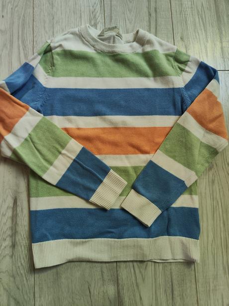 Svetrík pásikavý, h&m,134