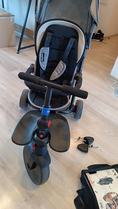 Smartrike detská skladacia trojkolka, 