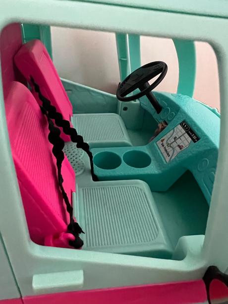 Lol surprise 2 in 1 glamper fashion camper karavan, 