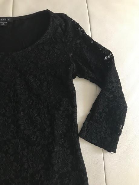 Amisu čipkované tričko, amisu,s