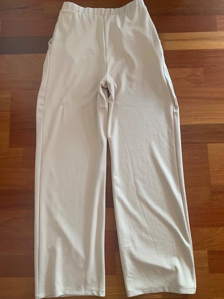 Béžové nohavice, zara,158