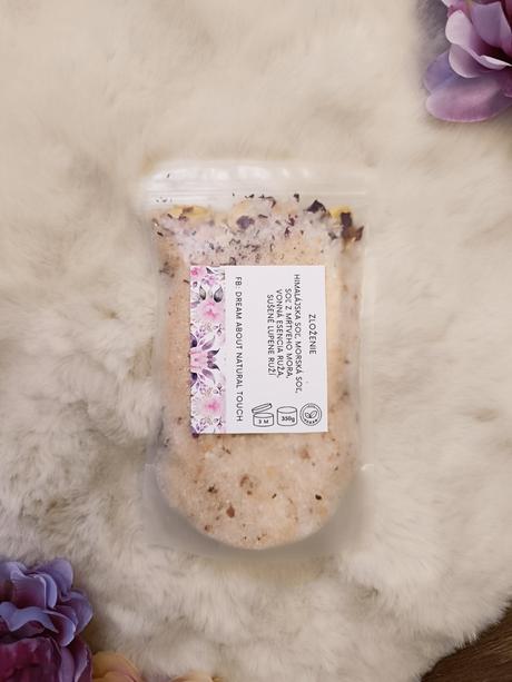 Soľ do kúpeľa - 350g/150g, 