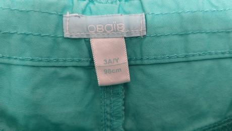 Šortky obaibi 1x oblečené, obaibi,104