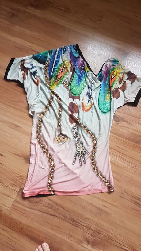 Zaujímava predĺžená blúzka, l