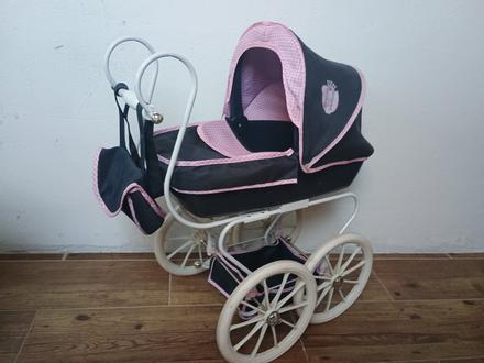 Retro kočík pre bábiky,