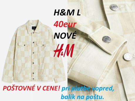 Zimná bunda hm, bombéra hm, h&m,l