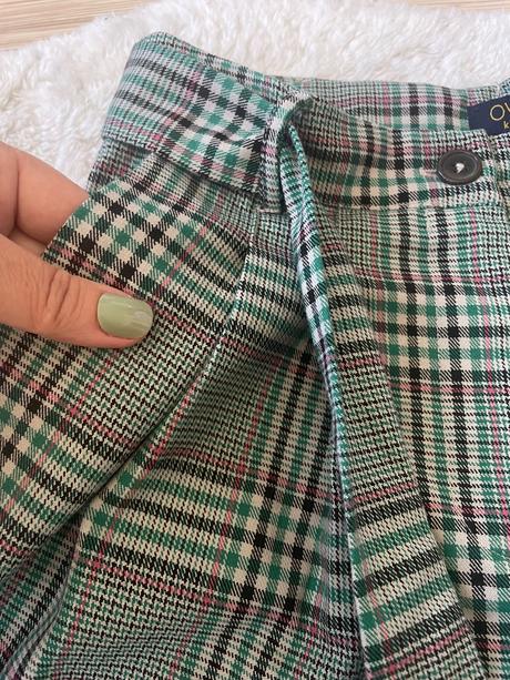 Dievcenske sortky s tartanovym vzorom ovs, ovs,158