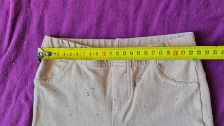 Leginove nohavice s kvietkami, 110