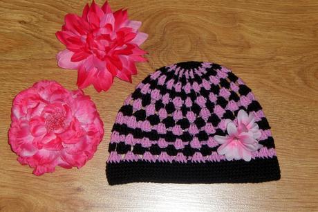 Detská háčkovaná čiapočka, <50 - 158