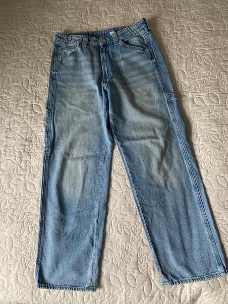 Jeansy rifle loose-fit h&m, h&m,170