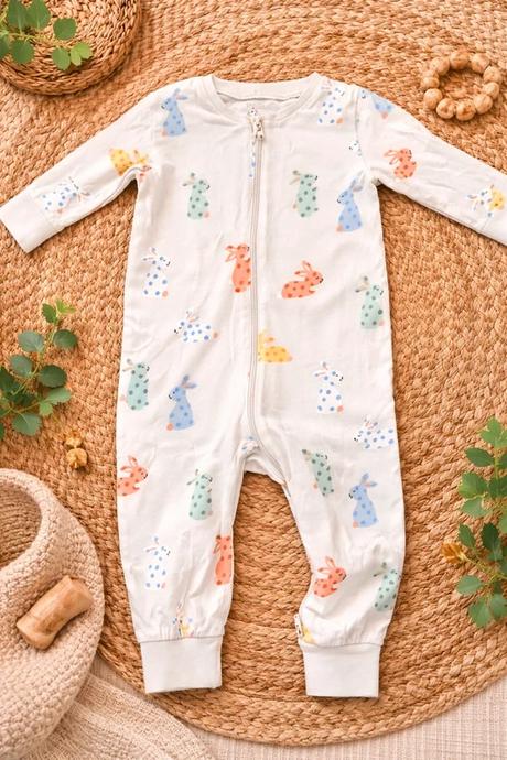 Lindex pyžamo zajačiky, lindex,74