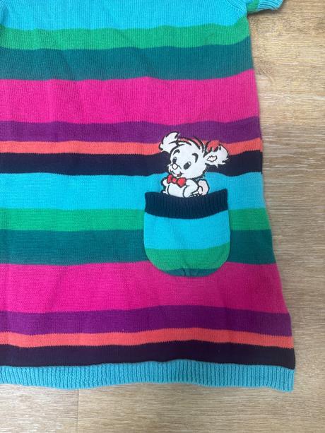 Farebné šaty bamse, lindex,86