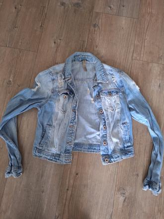 Rifloca bunda s dierami, denim co,38