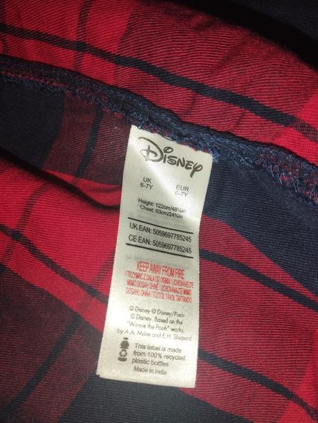 Kockovaná košeľa mickey mouse, f&f,122