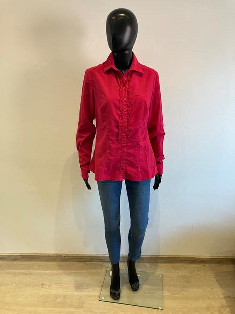 Dámska košeľa ciklámenová rouge (l), l