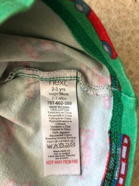 Pyžamo next, next,98