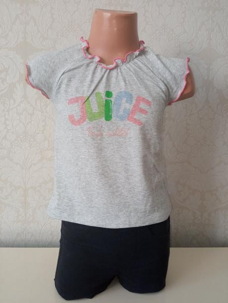 Sivé tričko krátky rukáv s nápisom,overkids, 62