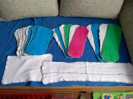 Bambusové vkladacie plienky, 4 kg - 9 kg