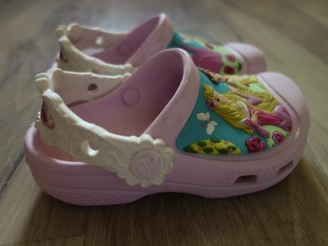 Ružové crocs princess 8/9 č. 25/26, crocs,25